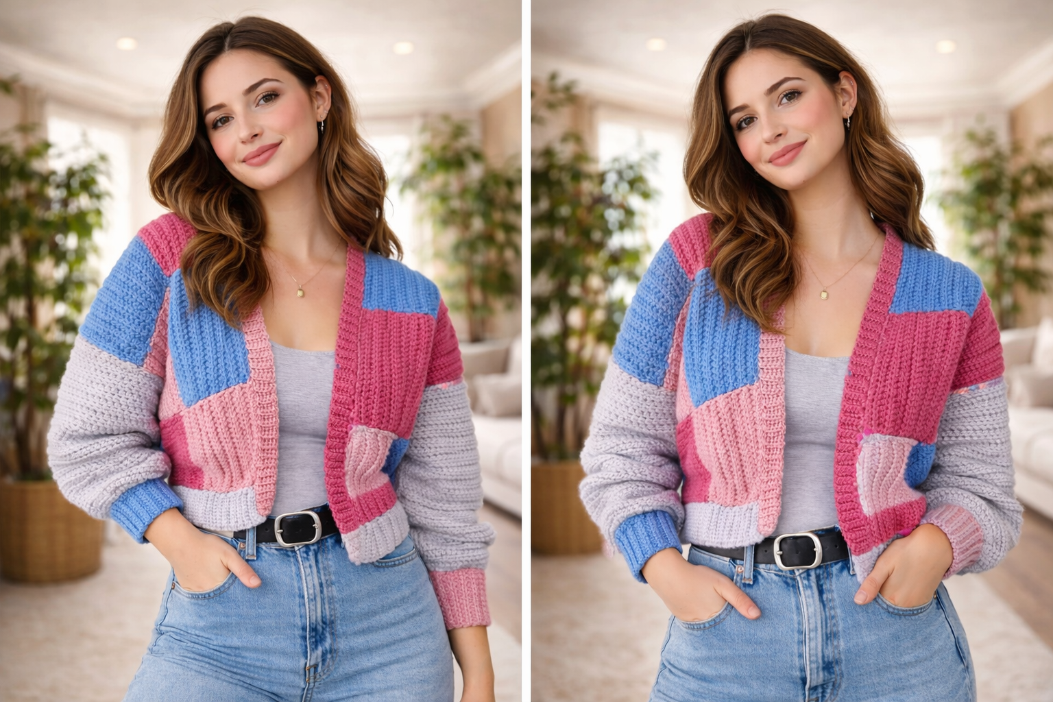 Check Me Out Crochet Cardigan Pattern – Patchwork Crochet Sweater PDF Tutorial - Image 3