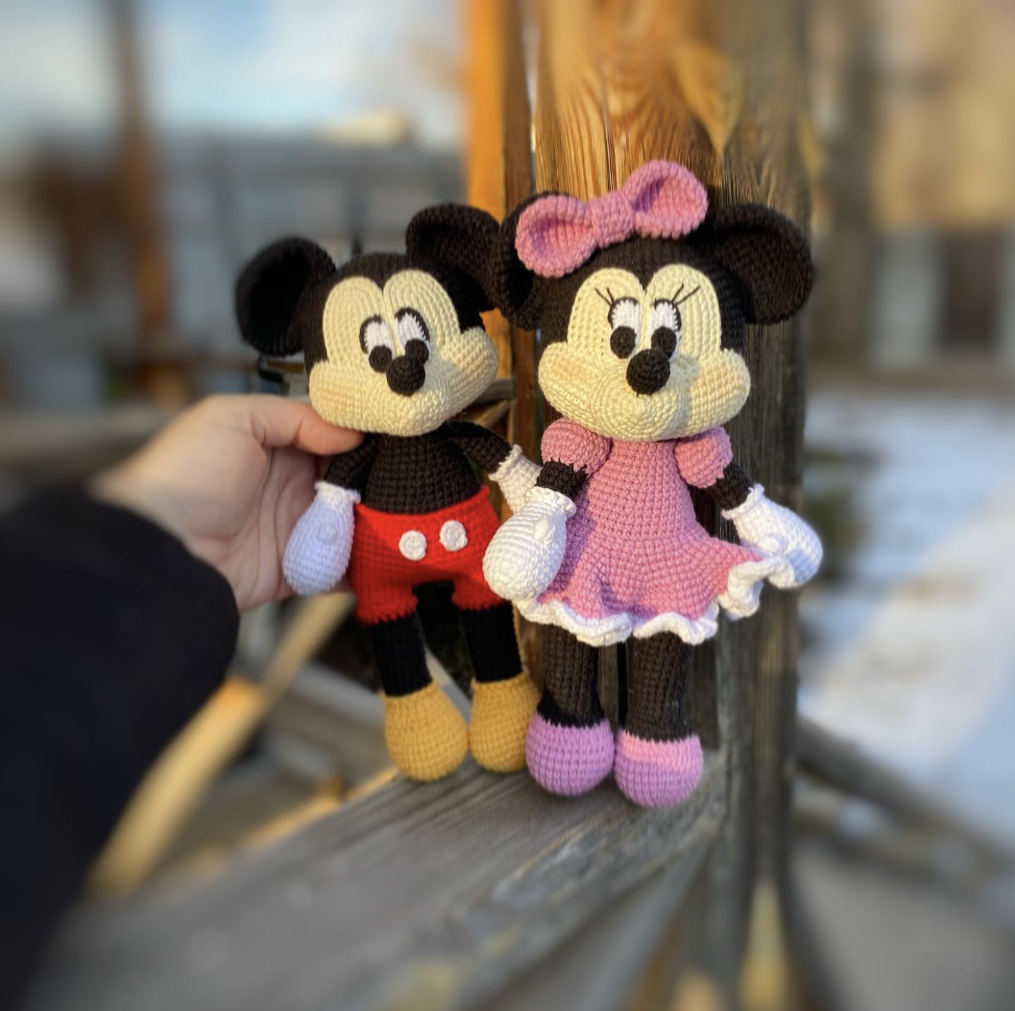 Mickey Mouse and Minnie Mouse Crochet Pattern PDF – Disney Amigurumi Doll Bundle, Plush Toy Tutorial - Image 3