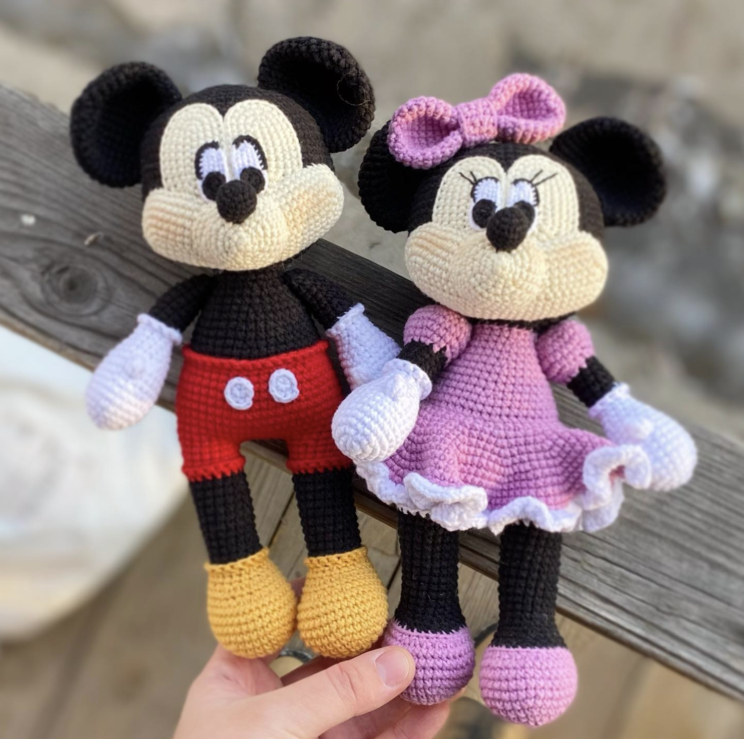 Mickey Mouse and Minnie Mouse Crochet Pattern PDF – Disney Amigurumi Doll Bundle, Plush Toy Tutorial - Image 4