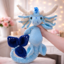 Shephina the Fairy Water Dragon Crochet Pattern PDF | Fantasy Amigurumi Dragon | Plush Toy Crochet Pattern