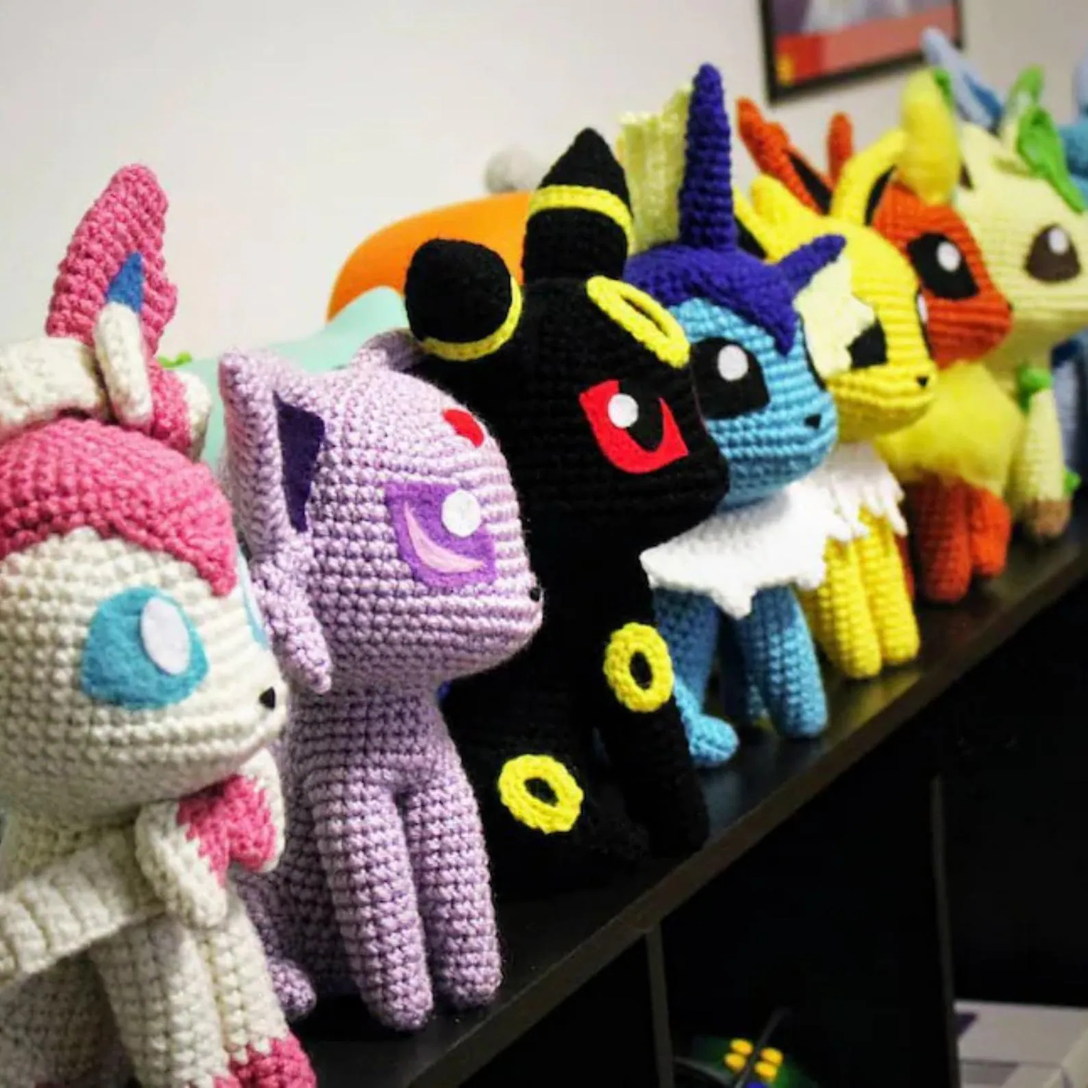 24-in-1 Pokémon Crochet Patterns Bundle PDF | Amigurumi Plush Toy Collection | Pikachu Charmander Squirtle Crochet Patterns - Image 3