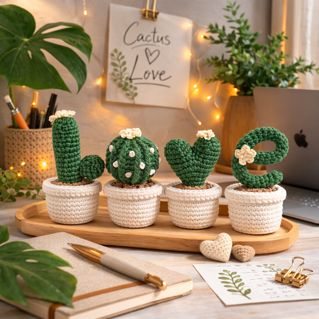 Cactus Love Crochet Pattern - Image 3