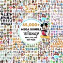 65000+ Special Mega Bundle SVG PNG Princess, Mickey Mouse, Sublimation Files Cartoon Bundle , Digital Download