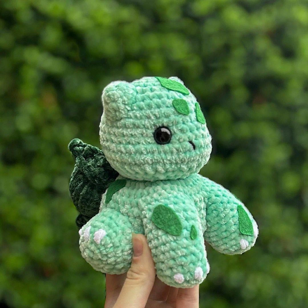4in1 Pokémon-Inspired Amigurumi Crochet Pattern Bundle - PDF Digital Download - Pikachu, Charmander, Squirtle & Bulbasaur - Image 6