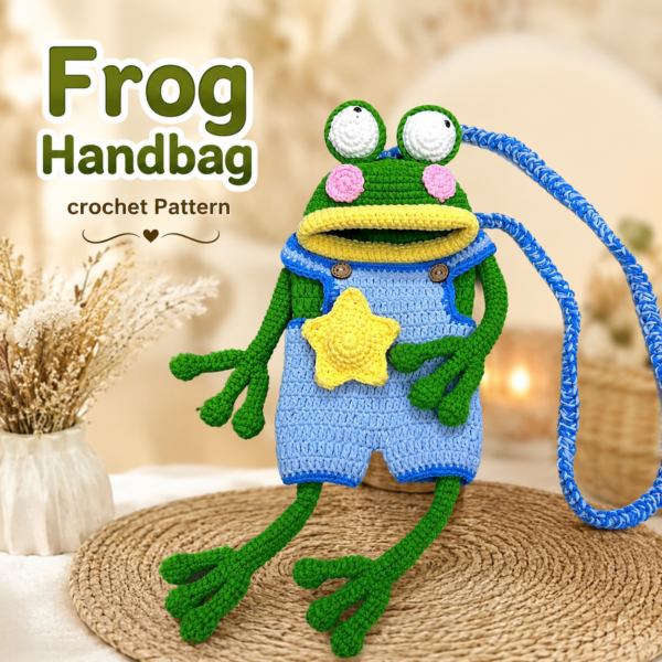 frog bag crochet pattern